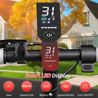 LADPED LP80/LP10 Scooter électrique 5-35KM longue portée 350/500W moteur puissant Escooter intelligent avec pneu antidéflagrant de 8.5/10 pouces 3