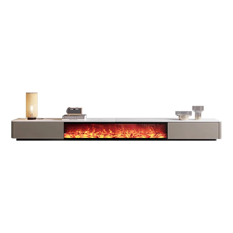 혁신적인 목재 TV 스탠드 장식품, 거실 보관, 유럽 TV 테이블 벽난로, 럭셔리 Muebles Para El Hogar 홈 가구