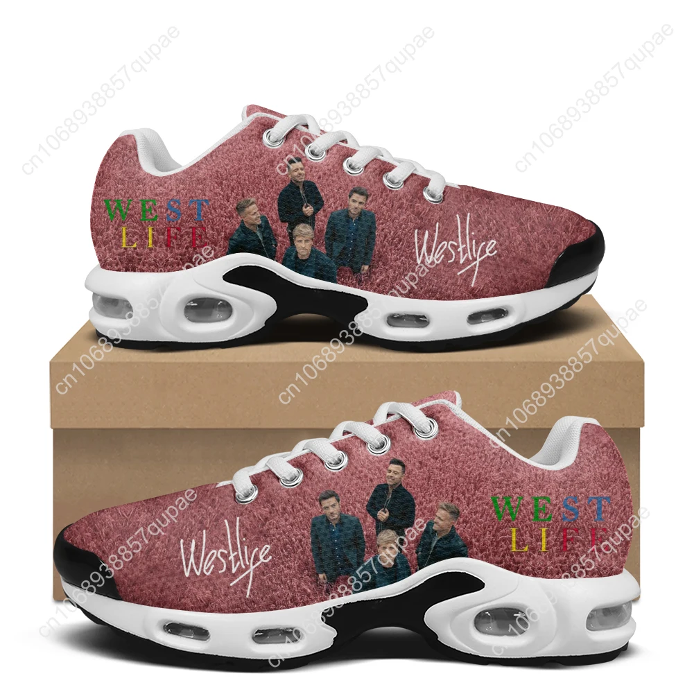 Westlife Band Air Cushion Sneakers Mens Womens Hip Hop Rock Lightweight Sports Shoes Custom Couple Cool Popular Leisure Sneaker 3