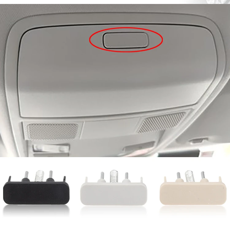 

For Volkswagen VW 2011-16 Passat Glasses Case Button Top Light Storage Box Glove Box Button Switch