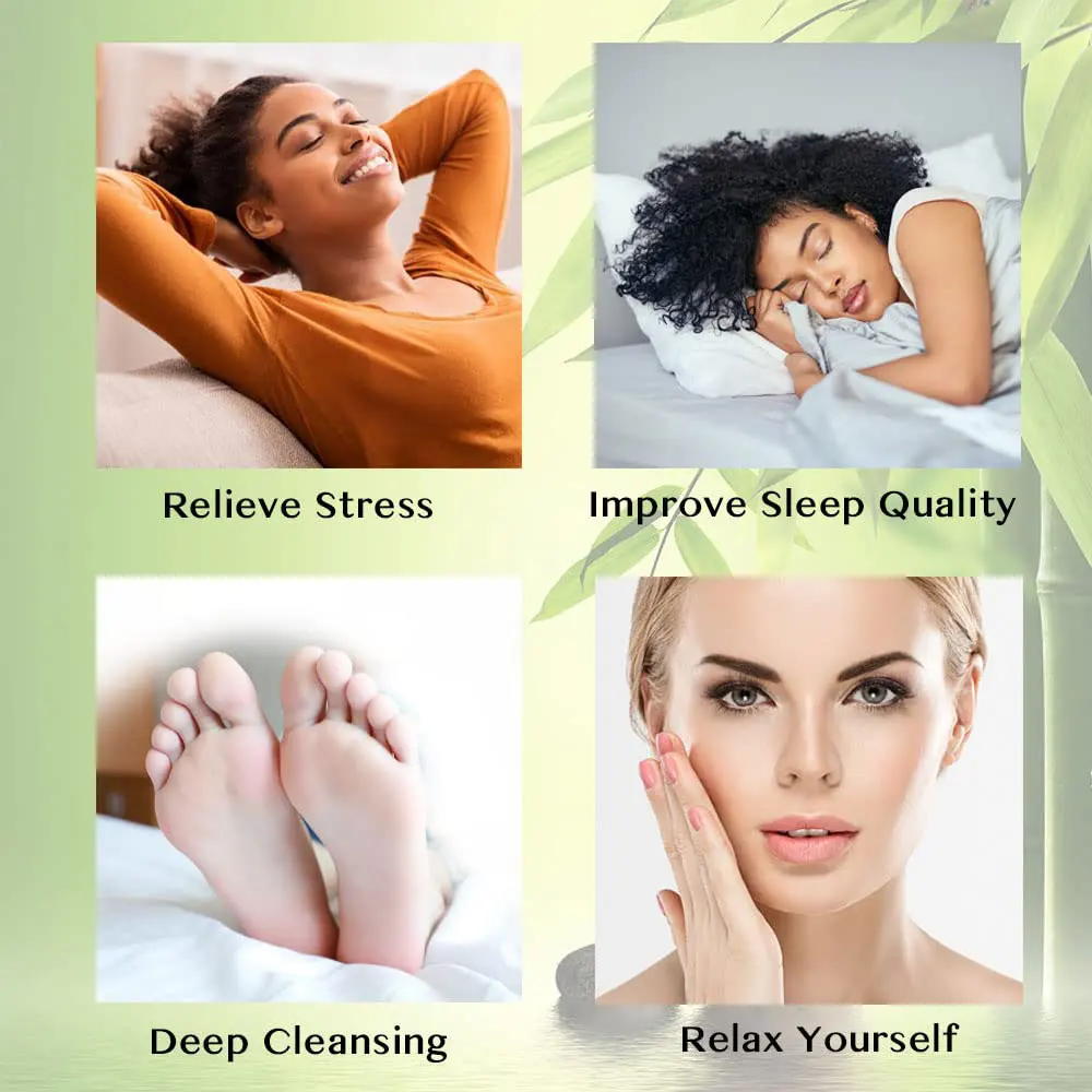 Foot Paste Improve Sleep Relieve Stress Natural Chinese Medicine Detox Foot Patch Wormwood Bamboo Sticker Care Tools 30pcs detox foot patch