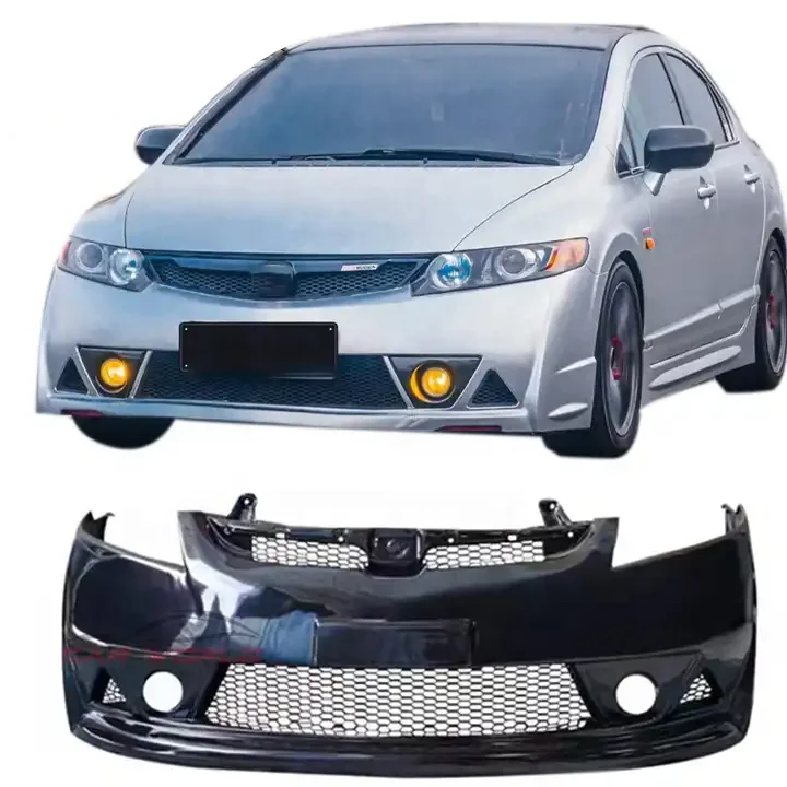 Parachoques-delantero-de-coche-para-Honda-Civic-tipo-R-2006-2011-kit-de ...