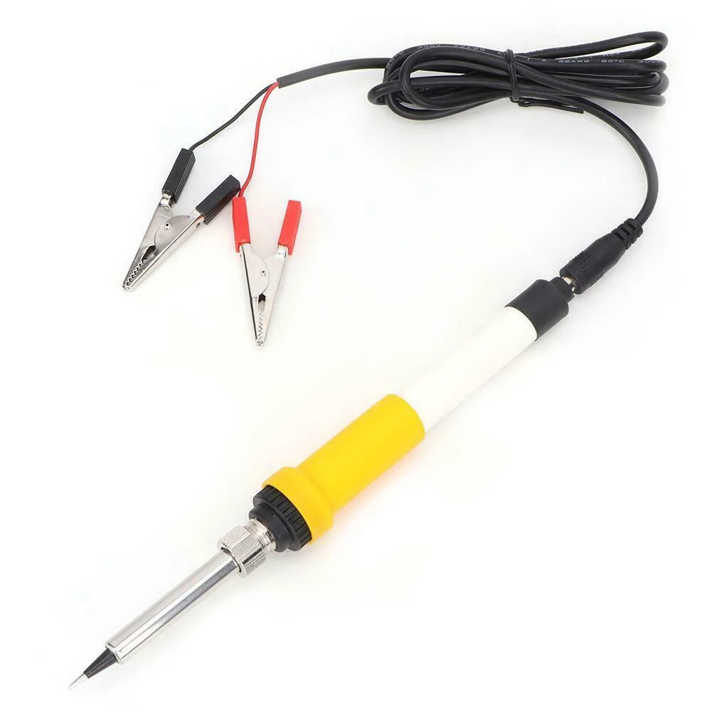 

DC12V 40W Electric Soldering Iron Ceramic Heating Welding Solder Rework Station Heat Pencil Tips Repair Tools