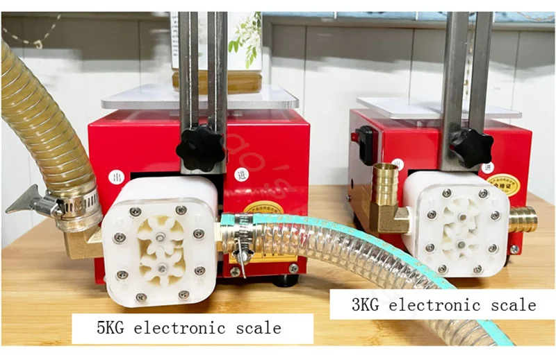 Gear Honey Pump Weighing Type Honey Weighing And Filling Machine Commercial Viscous Liquid Automatic Filler Food Processor