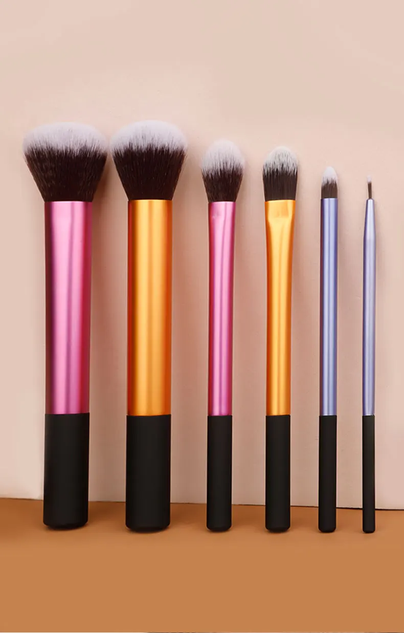 Description Picture 2 of item6pcs RT Pro Makeup Brushes Set Cosmetic Eyeshadow Powder Foundation Blush Lip Brush Pinceaux Maquillage Make Up Tools Dropship