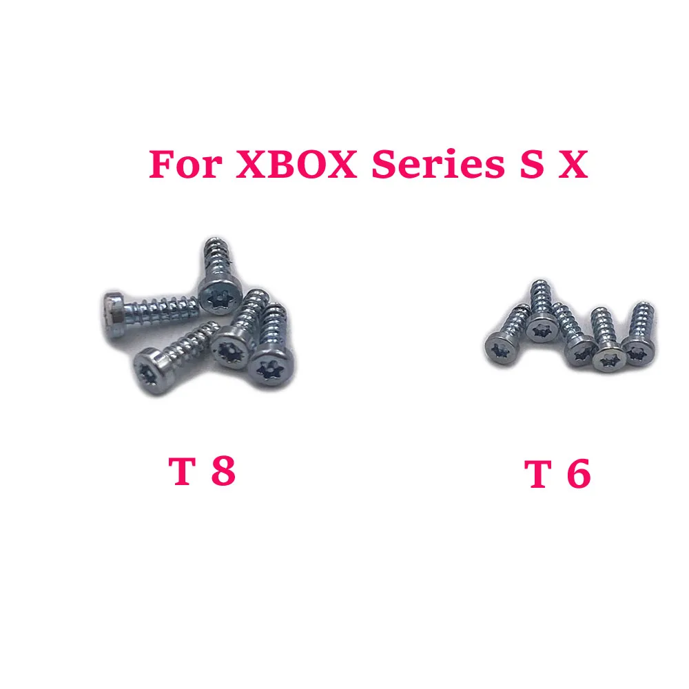 Parti Di Ricambio Da 50 Pezzi Per Viti Controller Serie S X Xbox Viti Di Sicurezza Torx Vite Con Maniglia Di Fissaggio Viti T6 T8 + 1 Set Di Utensili
