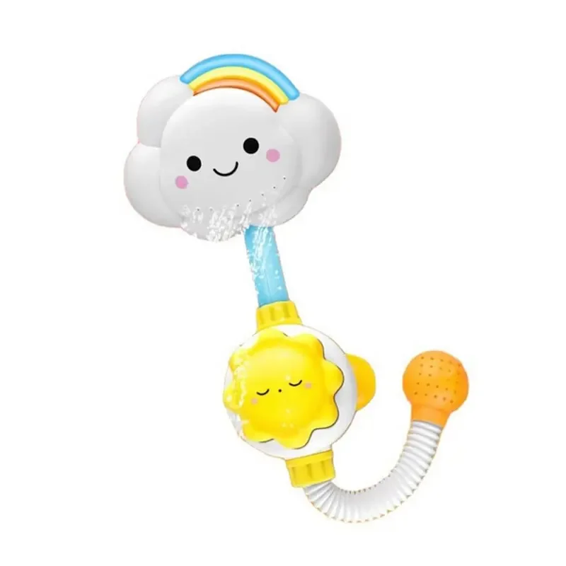 Kids bath toys clouds model faucet shower water spray toy splashes bathroom sprinkler toy for kids