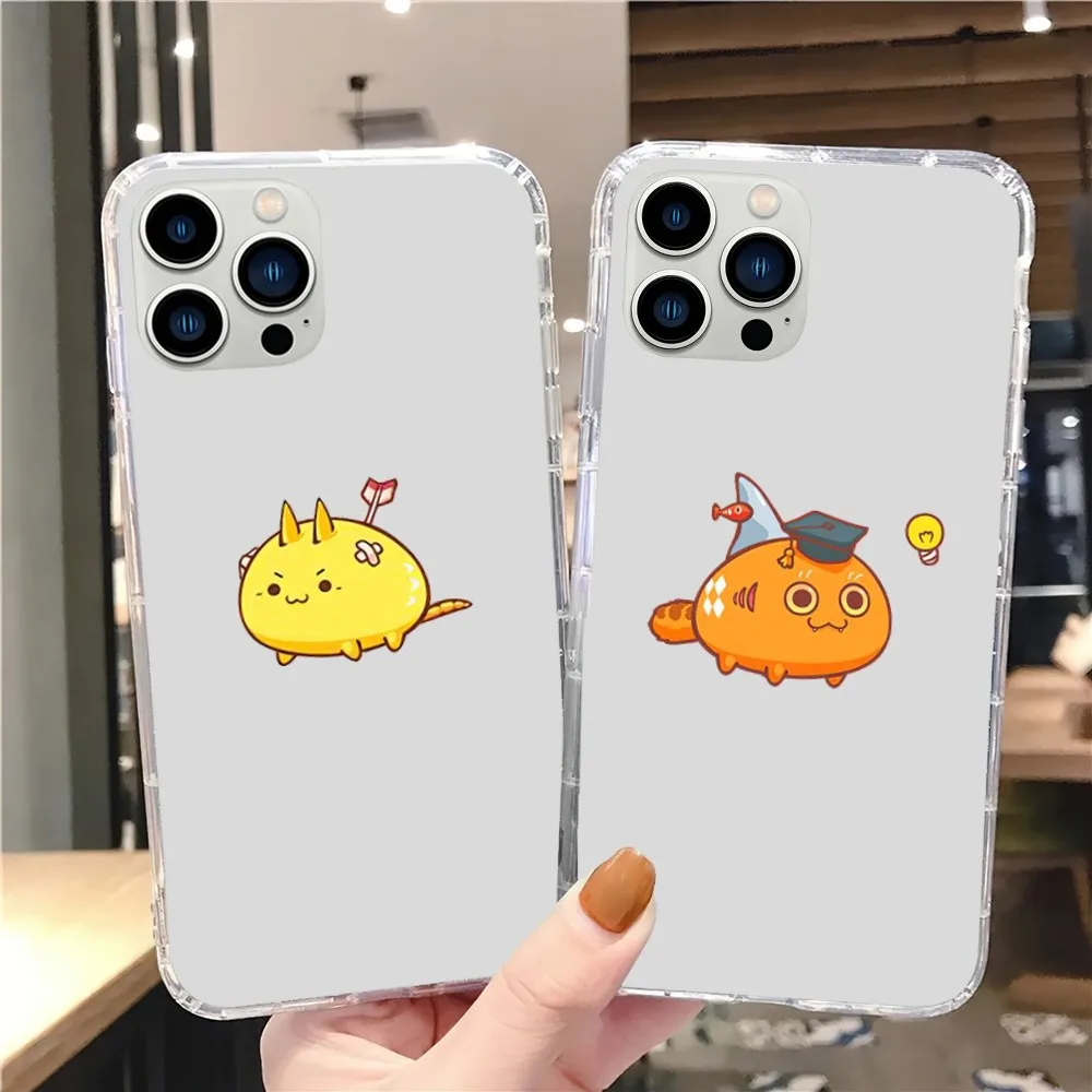 Hot Game Axie Infinity Phone Case Per Samsung Galaxys20 S21 S22 S23 Fe Lite Plus A71 Note20 Guscio Trasparente