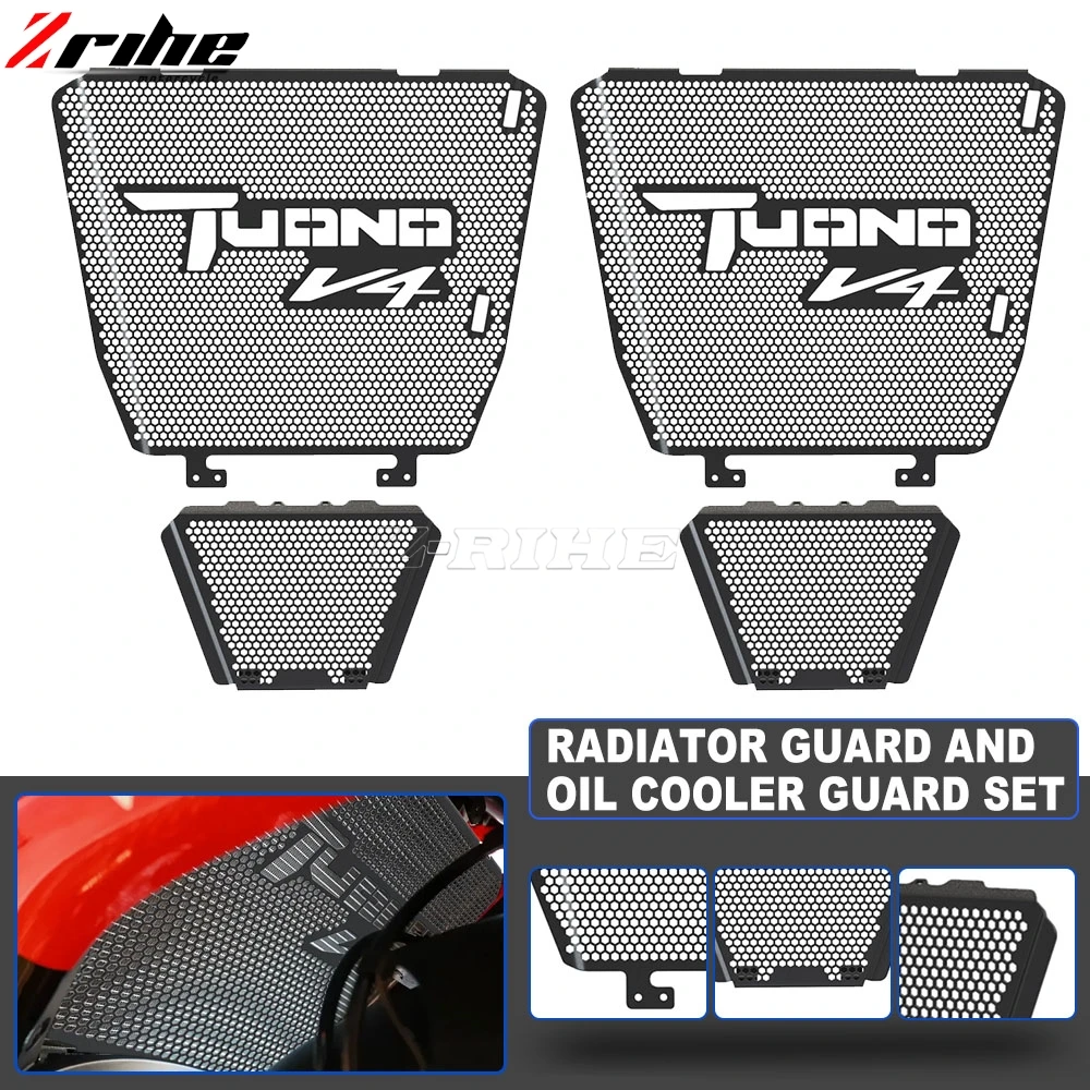 

Radiator Guard Cover For Aprilia Tuono V4 1100 RF/RR 2018 TUONO V 4 1100 RF RR Motorcycle Accessories Oil Cooler Guard Protector