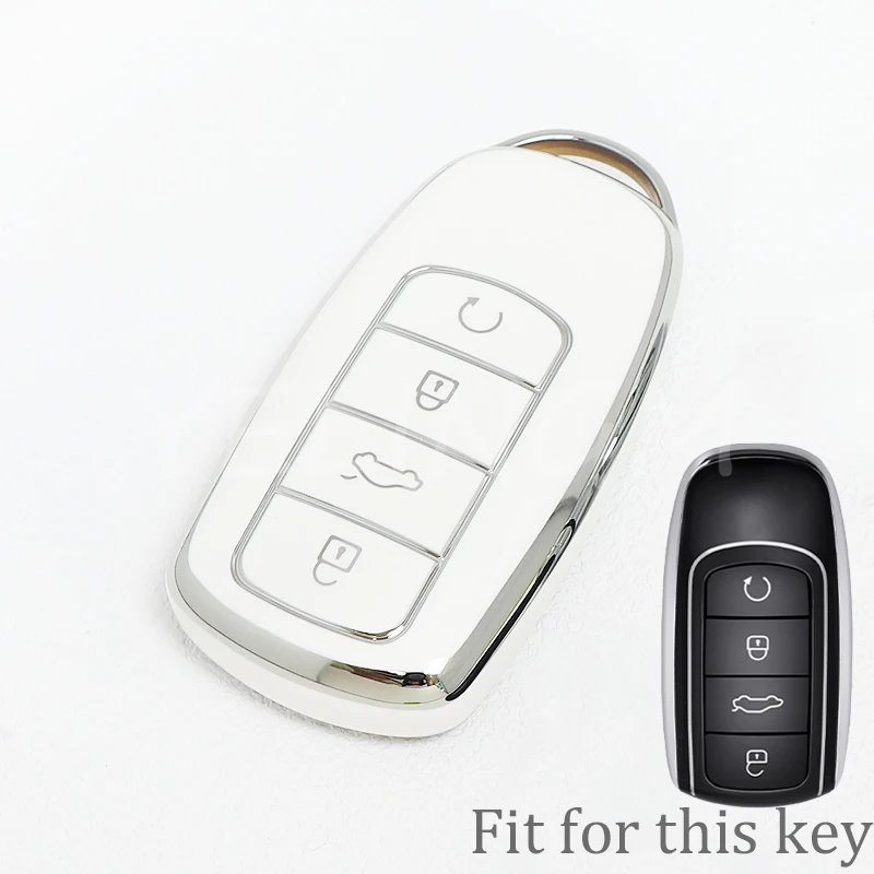 Premium TPU Car Remote Key Case Cover Protector - Stylish and Durable Accessory