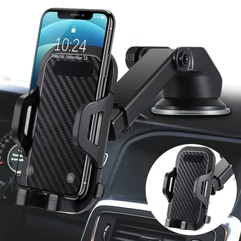 Sucker Car Phone Holder Mount Stand Suction Cup Smartphone Mobile Cell Support in Car Bracket For iPhone Xiaomi Huawei Samsung 1