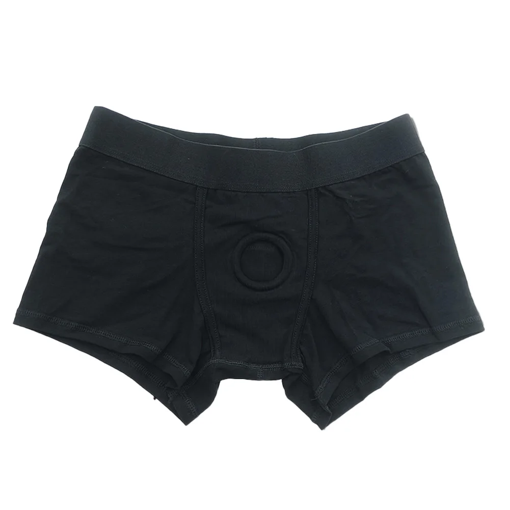 

Open Front Hole Underwear Boxers Exposed Peni Boxer Shorts Crotch Hole Mens Underpants Slip Homme Sexy Underpant Porn Panties