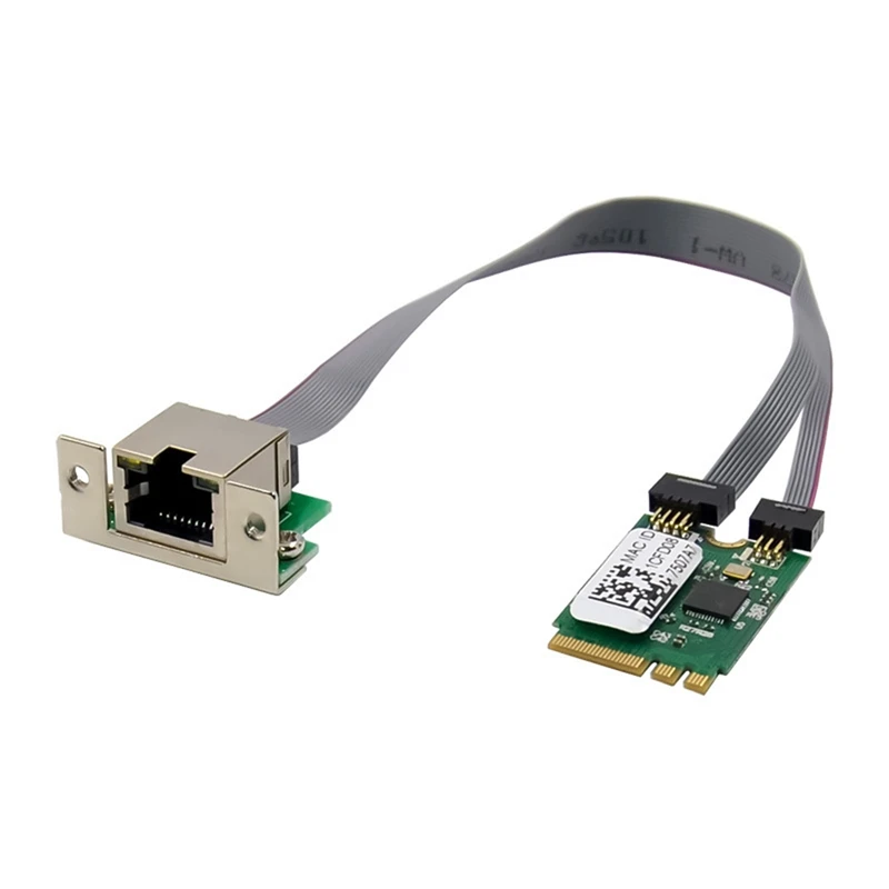 M.2 A+E kulcs 2.5G Ethernet Megye rty RTL8125B Gyáriparos vezérlő hálózati rty PCI Alakszerű hálózati Adapter