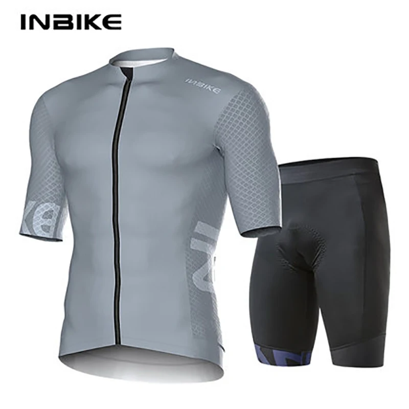 

INBIKE Summer cycling wear men's short sleeved Shorts Set road and mountain bike equipment