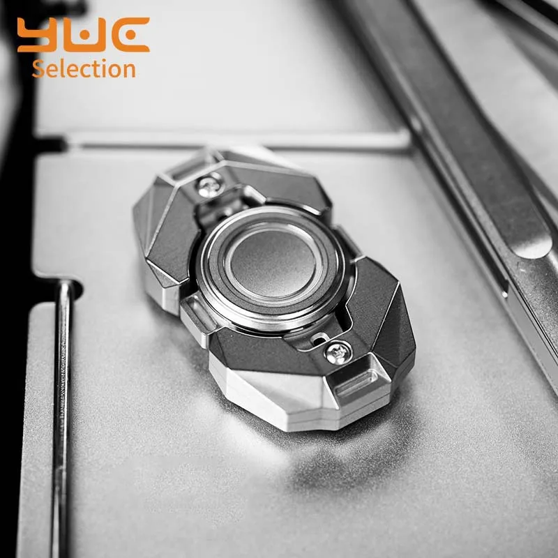 

YUC ручной Спиннер, подвижные игрушки для Aldult, антистрессовый металлический Спиннер, крутые игры для детей, игрушка для снятия стресса, гироскоп Спиннер
