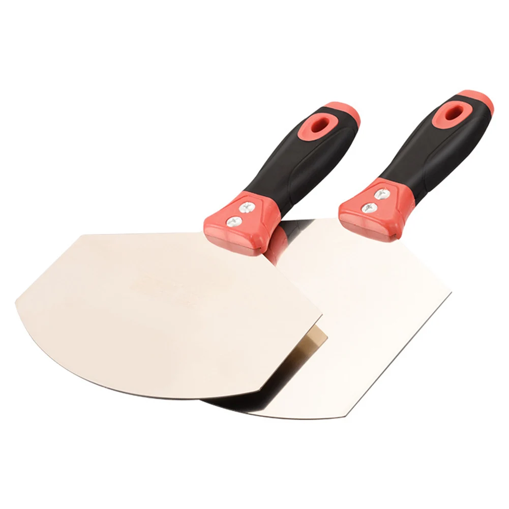 3/4/5/6/7 Inches Plaster Knife Stainless Steel Paint Spatula Reach Into Tight Corners and Crevices for Decorating Removal Cement