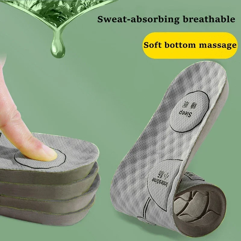 EVA Sports Insole for Shoes Soft Shock-Absorbing Breathable Deodorant Insoles Feet Man Women Shoe Sole Running Template 1 pair