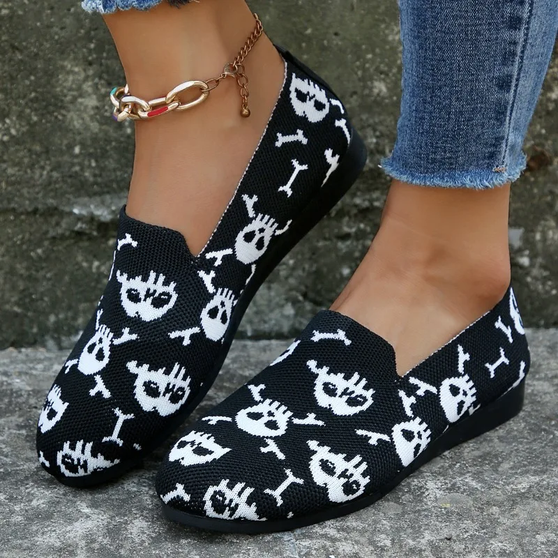 

Autumn New Soft Sole Hot Sale Work Mesh Flats Women Loafers Shoes Breathable Comfortable Casual Shoes Slip on Women's Flats