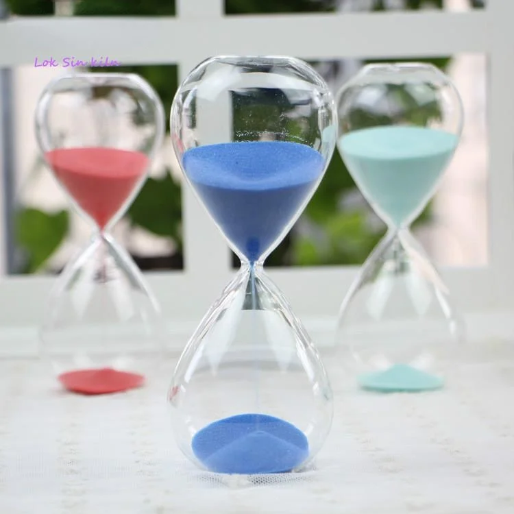 5/15/30/60 Min Creative Colored Sand Glass Hourglass Modern Minimalist Home Decoration Crafts Gift Desktop Ornament Office Timer sand timer liquid hourglass timer colored hourglass