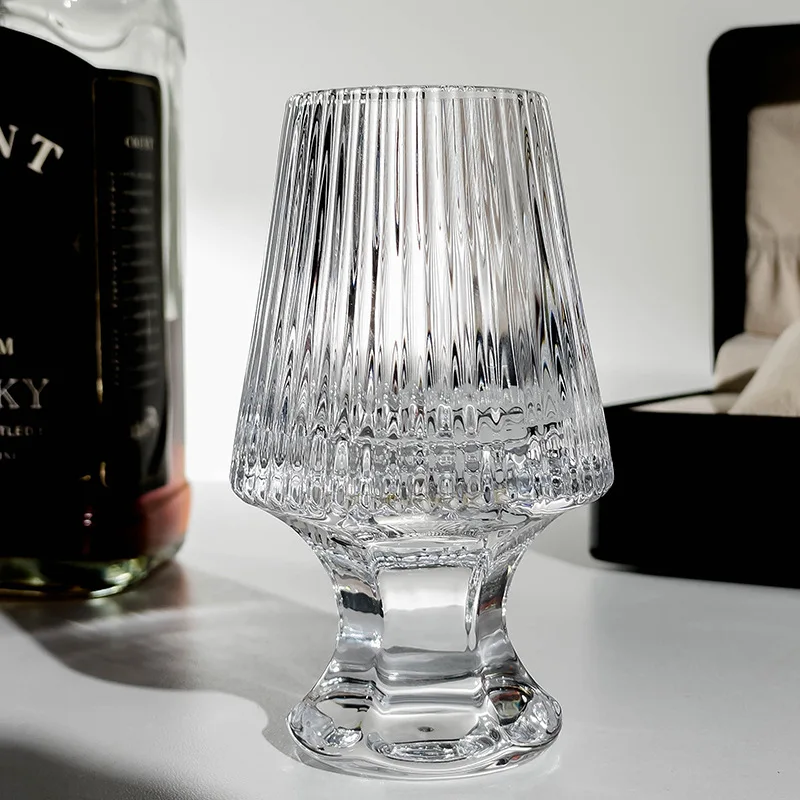 Description Picture 4 of item70ml Bourbon Whisky Crystal Glass Snifter  Narrow Rim Tasting Glasses - Handcrafted - Good for Cognac Brandy Scotch