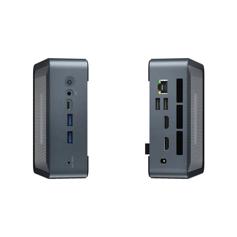 YSJMNPC Mini PC Gamer AMD Ryzen 5 5600H Windows 11 DDR4 Nvme SSD MiniPC WIFI6 BT5.2 4K Tripple Display Gaming Desktop Computer 2