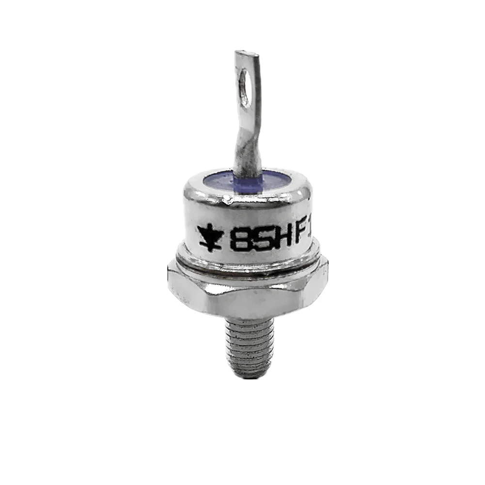 

1pcs 85HF120 Rectifier Diode Stud Mount Diode Diameter 6mm Power Supply Rectifier DiodeScrew For Motor Control