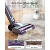 Cordless Vacuum Cleaner, 48kPa/190AW Powerful Suction, 60mins Max Runtime, 4000mAh Large Battery, Anti Hair Wrap Stick Vacuum 5