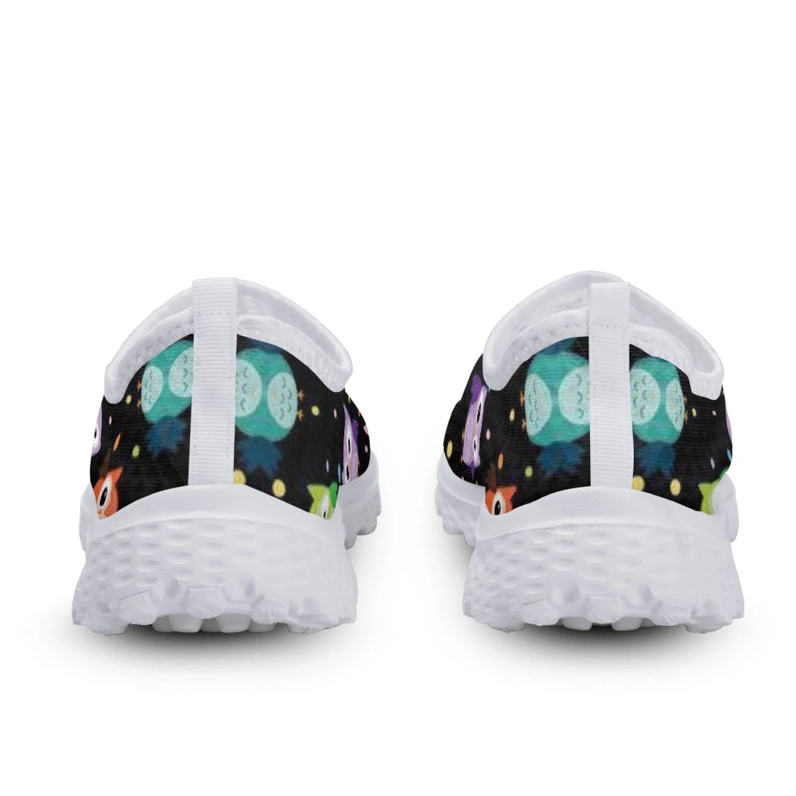 Cute Cartoon Owl Design Comfortable Home Shoes Star Design Summer Light And Breathable Casual Shoes Soft Mesh Shoes