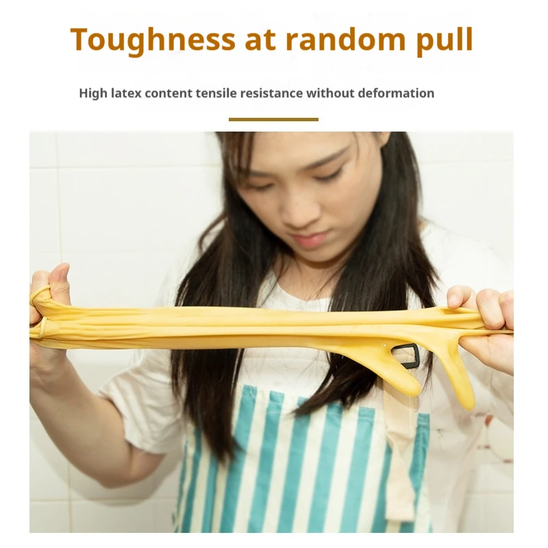 Waterproof Kitchen Cleaning Gloves for Kitchen Housework Dishwashing Gloves Cleaning Pet Care Painting and Gardening 5/10pc