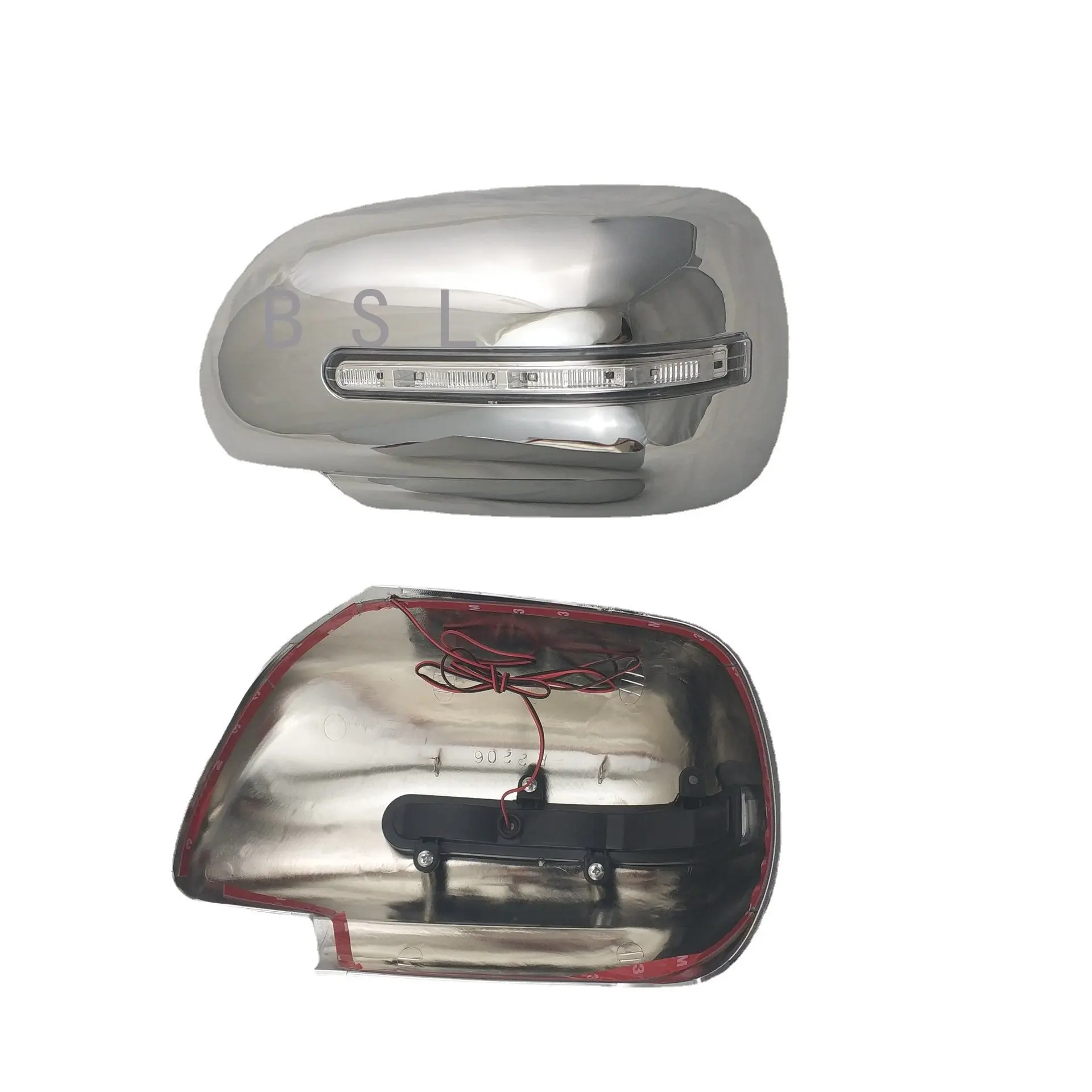 

ABS Chrome plated door Rearview door mirror covers with Led For Suzuki Grand Vitara 2008-2014 Car accessories