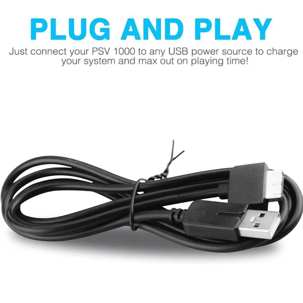 플레이스테이션 PS Vita 1000 시리즈 휴대용 게임 콘솔 게임 액세서리용 프리미엄 고속 USB 고속 충전 전원 코드