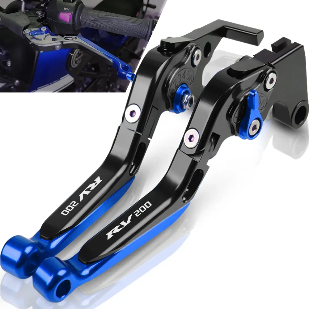 

Motorcycle handbrake Adjustable Handle Brake Clutch Levers Adapter aluminium Motorbike Hand FOR SUZUKI RV200 RV 200 2016-2017