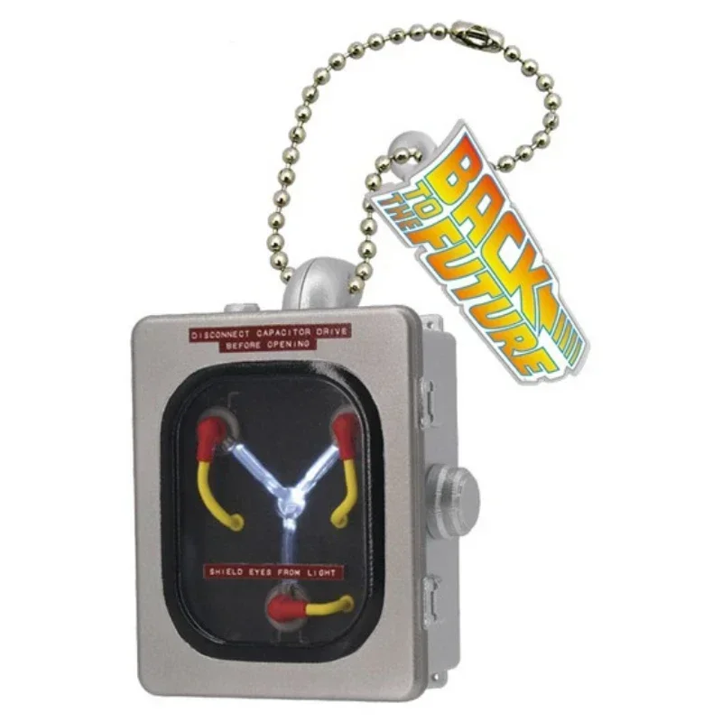 TOMY Gashapon Toy Miniature BACK TO THE FUTURE Movie Props Figures Model Toy Pendant Collectible Ornaments Kids Gifts