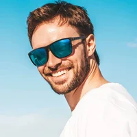 1/2 pièces lunettes de soleil de conduite polarisées hommes lunettes de soleil femmes UV400 carré rétro lunettes de soleil lunettes de Sport en plein air lunettes de pêche 3