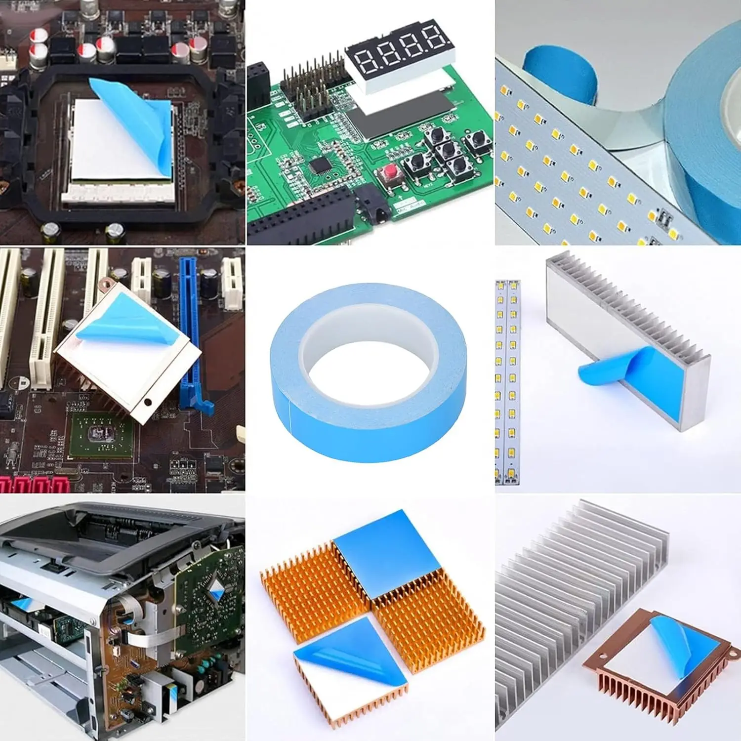 Double-Sided Transfer Tape Thermal Conductive Adhesive for Chip PCB LED Strip Heatsink