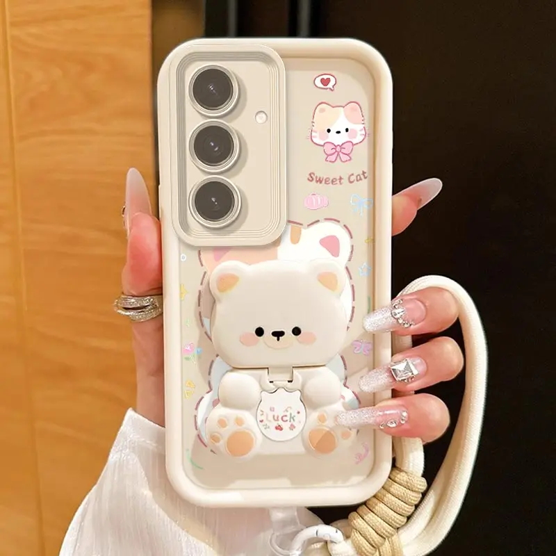 Charming Cat Sky Eye Bracelet Phone Case Cover