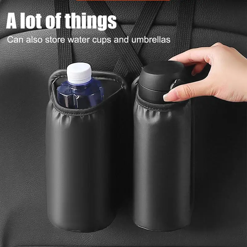 Fire Extinguisher Storage Bag Car Fire Extinguisher Pack Water Cup Storage Bag Holder Pack For Car Seat Easy Installation Holds