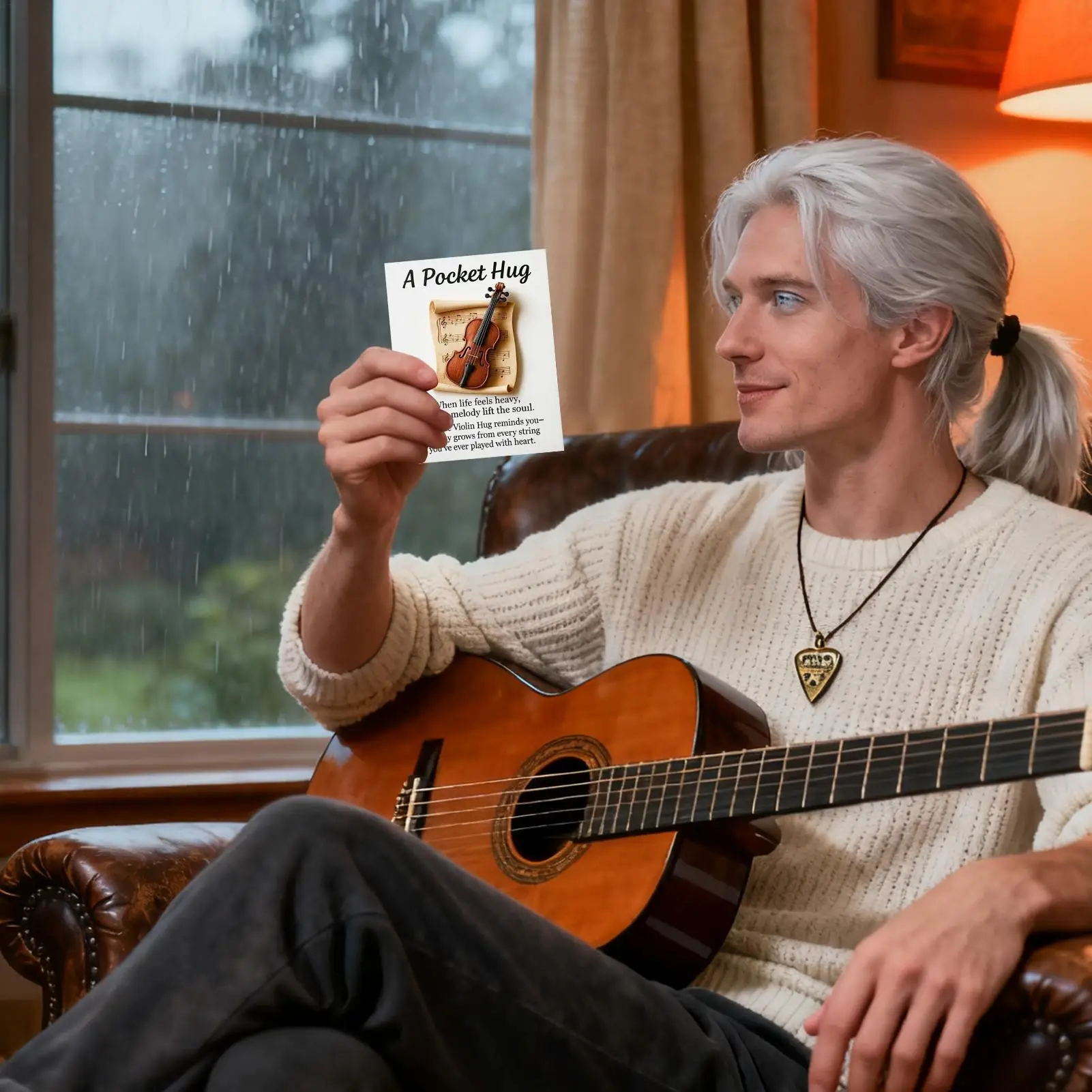 Pocket Music Hug Handmade Motivational Souvenir Music Lover Motivational Hug For Kids Teens Adults Collectors Birthday Christmas