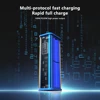 18650 Battery Case No Soldering DIY Mobile Power Transparent Technology Wind Charging Power PD22.5W Fast Charging 5