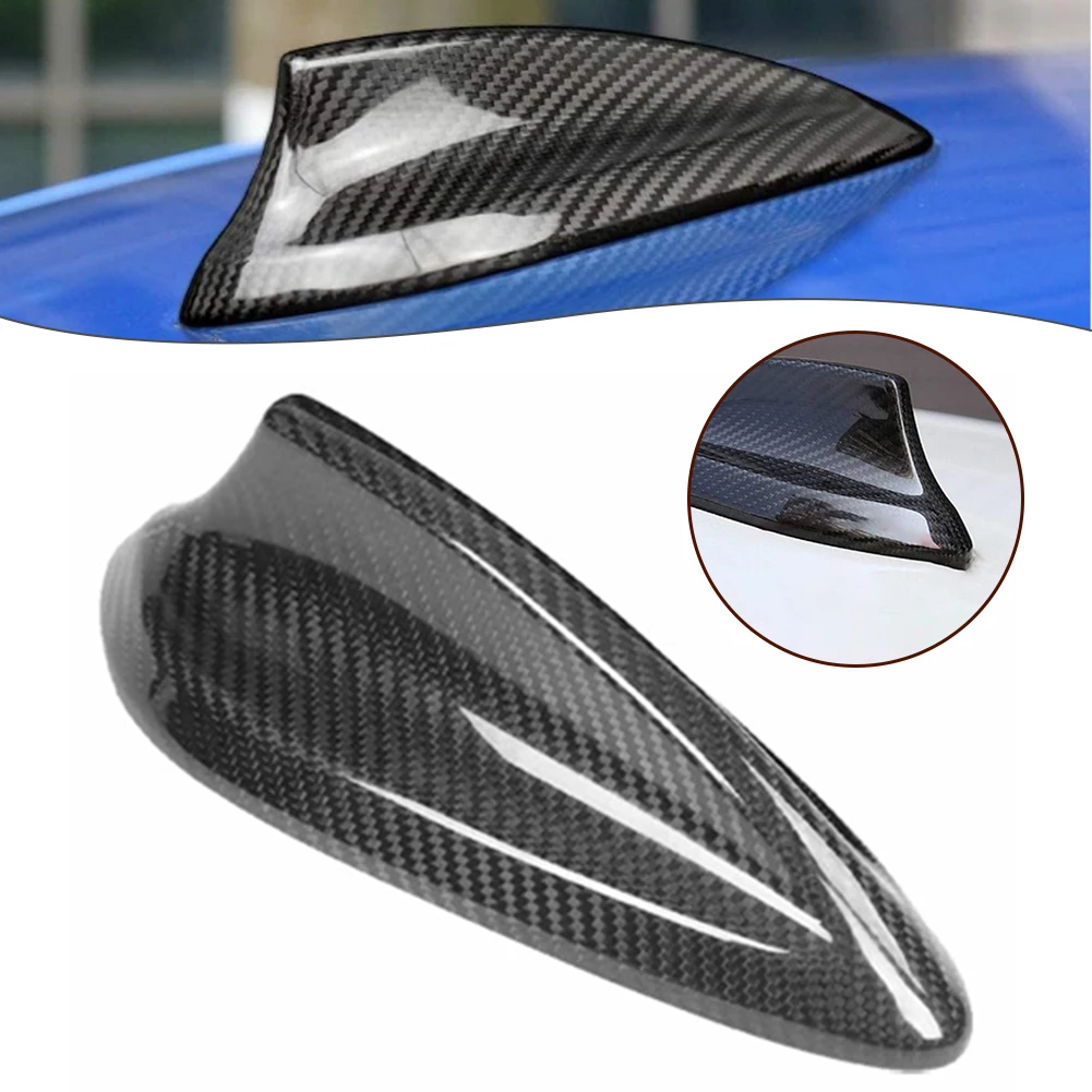 샤크 핀용 탄소 섬유 안테나 커버, BMW 3 시리즈 F30 F34 F35 2013 호환 2019, 쉬운 설치