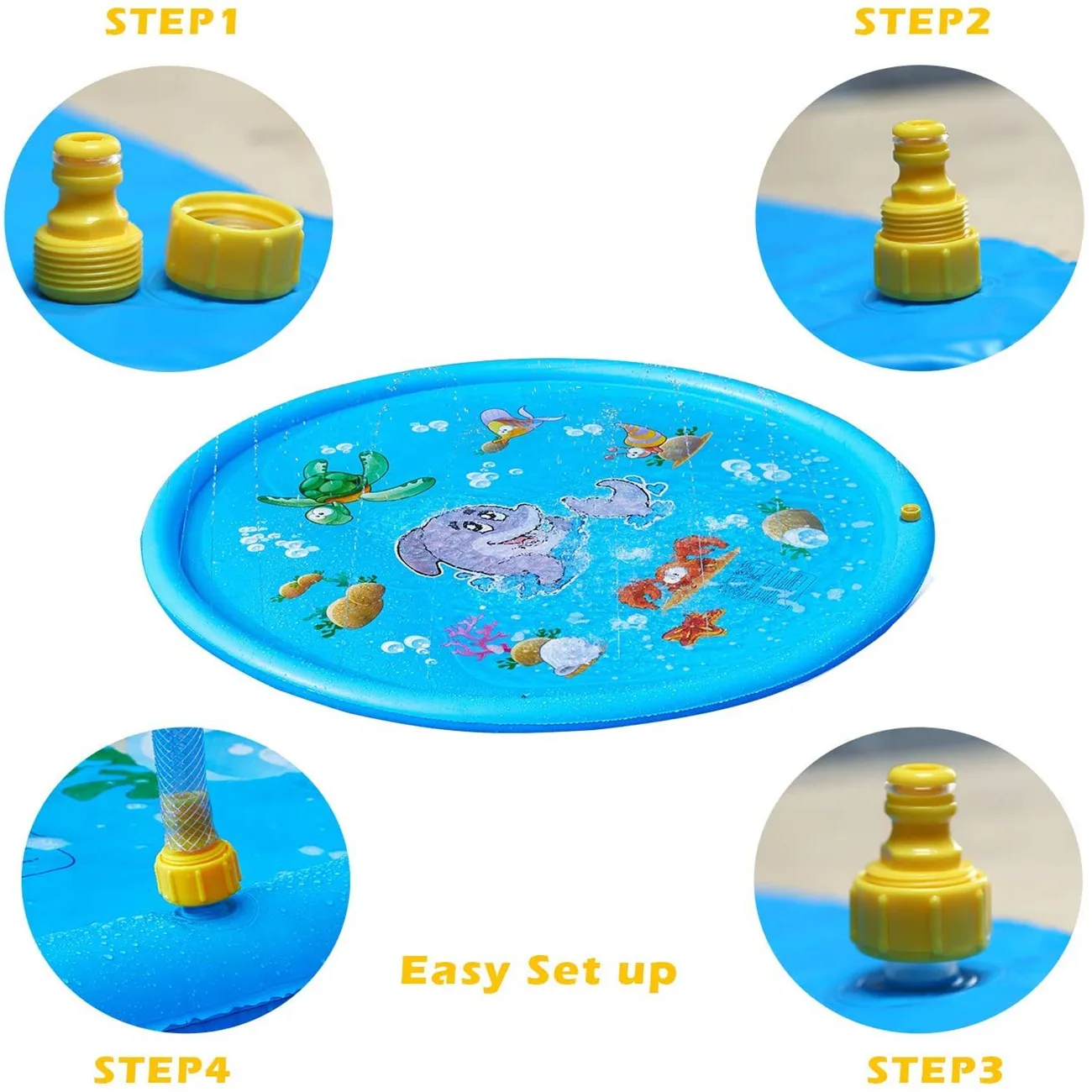 Рисунок 5 - 100/170 см уличный детский игровой водяной коврик