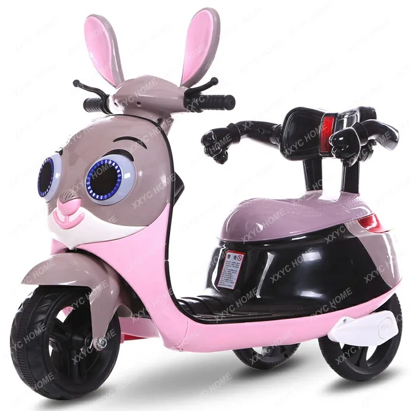 

Children's Electric Motor Tricycle Rechargeable Children's Toy Car Can Sit for 1-6 Years Old Remote Control