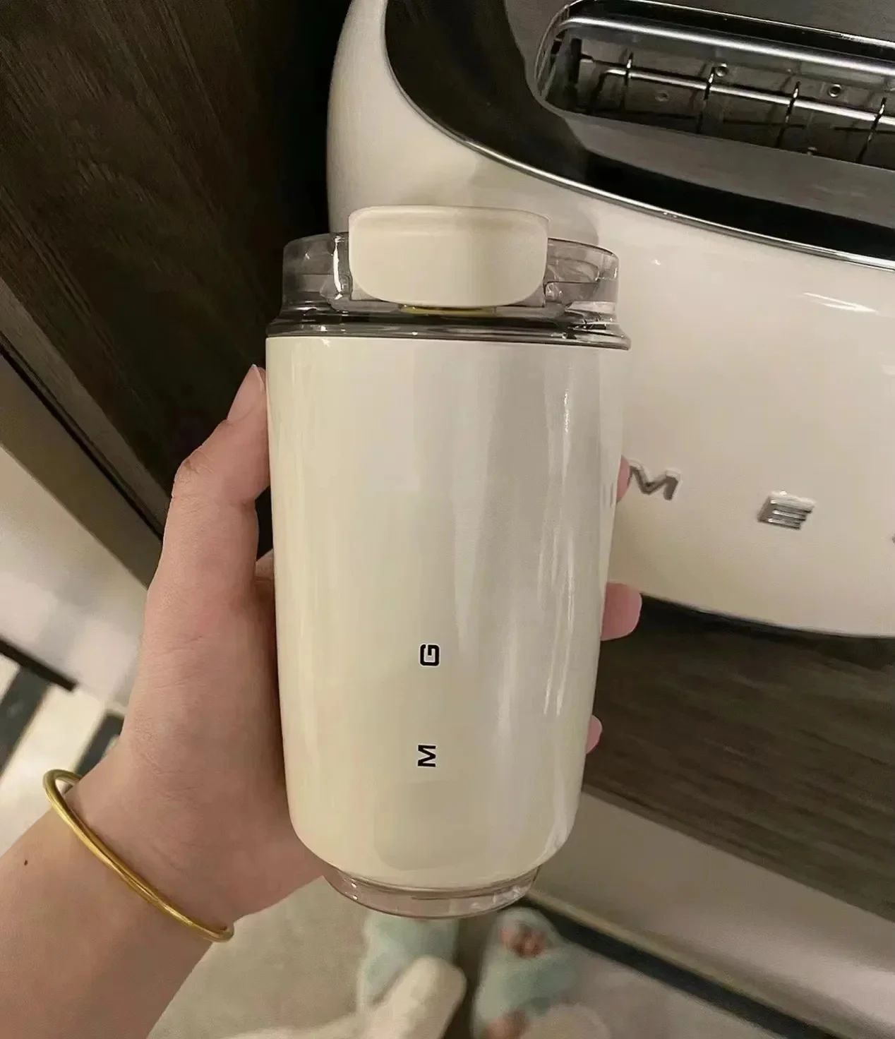 thumbnail image 1 of Termo de 320 ml, taza para café con leche, botella de agua con aislamiento para coche, termo de acero inoxidable para viaje, hervidor para beber, 1 of 5