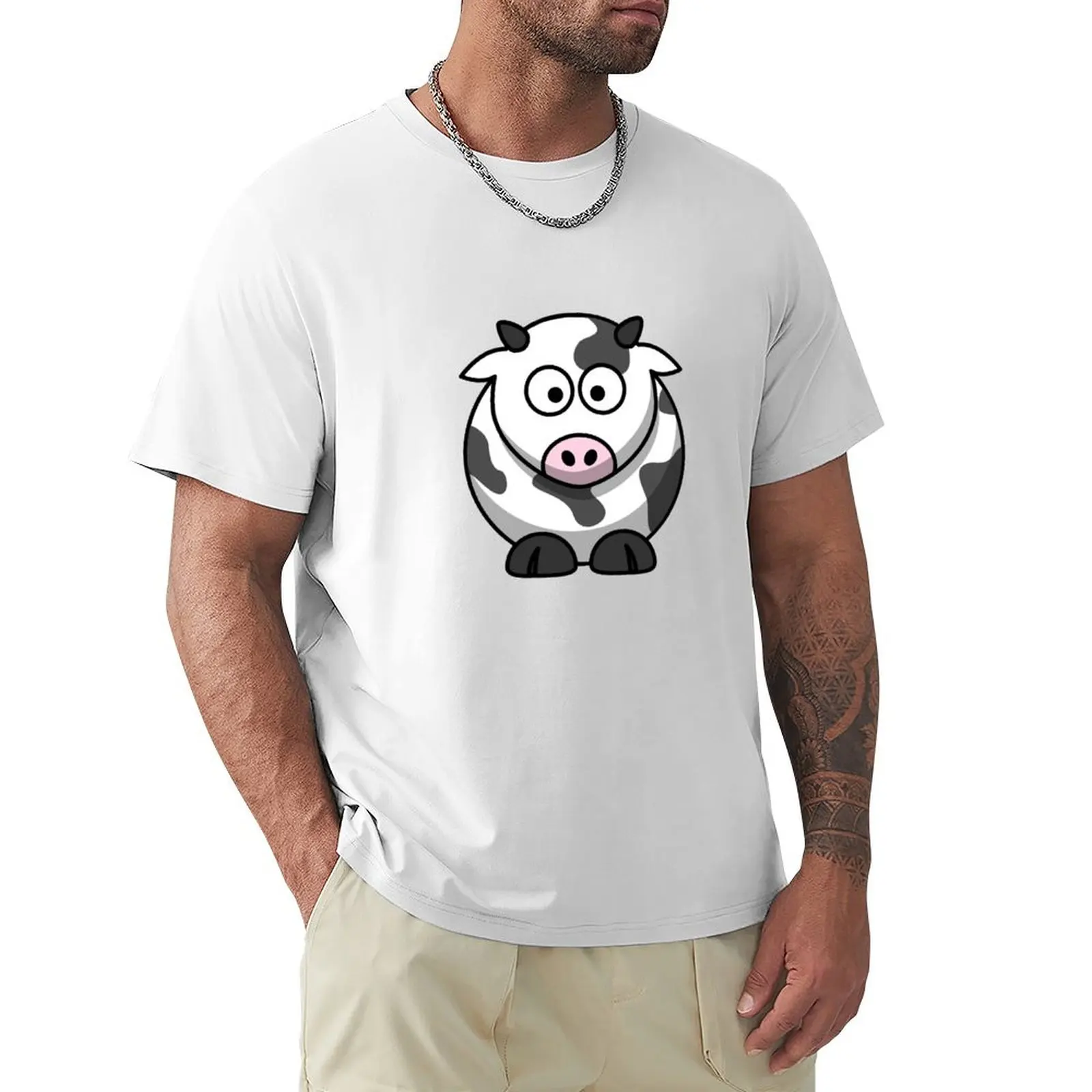

Cute Cow T-shirt plain anime customs mens graphic t-shirts pack