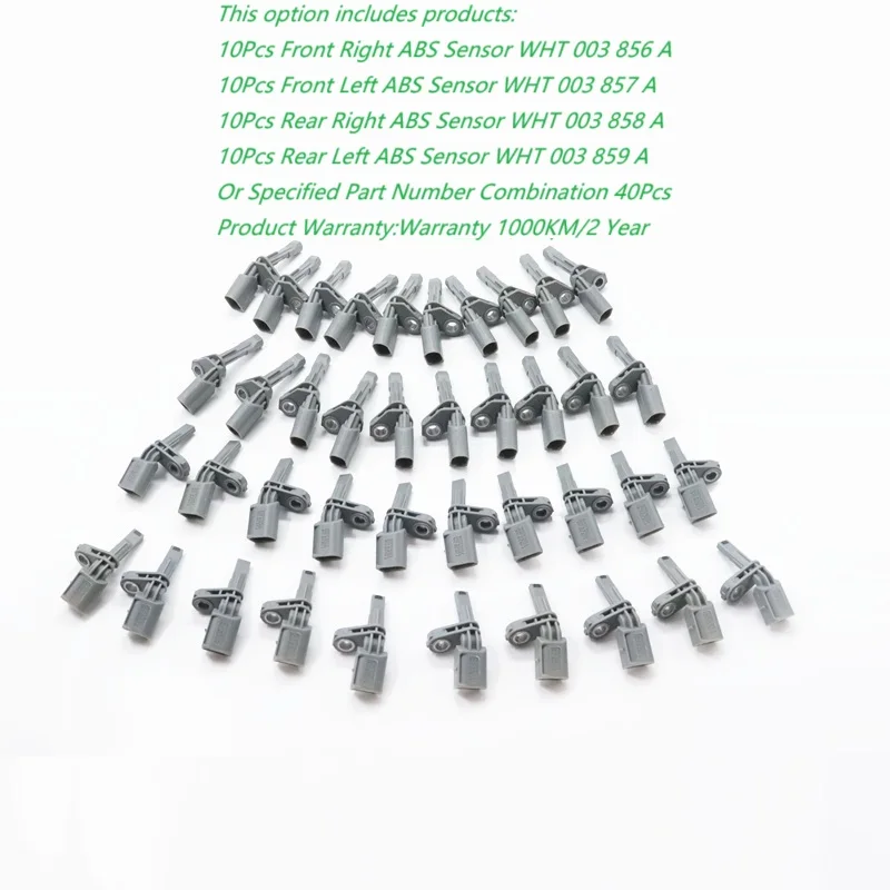 Qty-40-Kit-Wheel-Speed-Sensor-ABS-Sensor-WHT003856A-WHT003857A ...