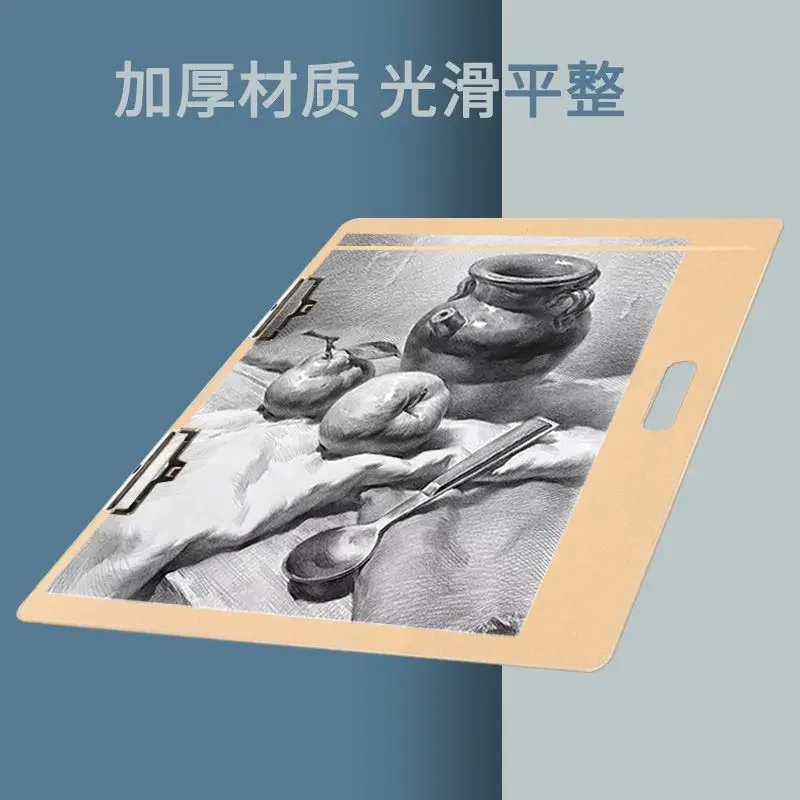 8K/4K Wooden Sketch Board A3 Splint Art Student Sketch Clip 6k Portable Fishtail Clip wooden easel artist