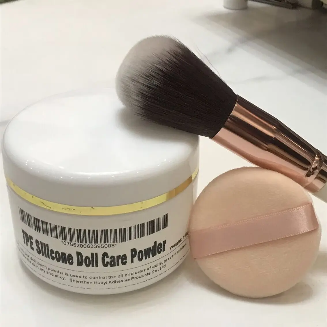 TPE (silicone) doll care powder maintenance powder, feel powder, oil control powder, keep dry, mold resistant, stain resistant, 4