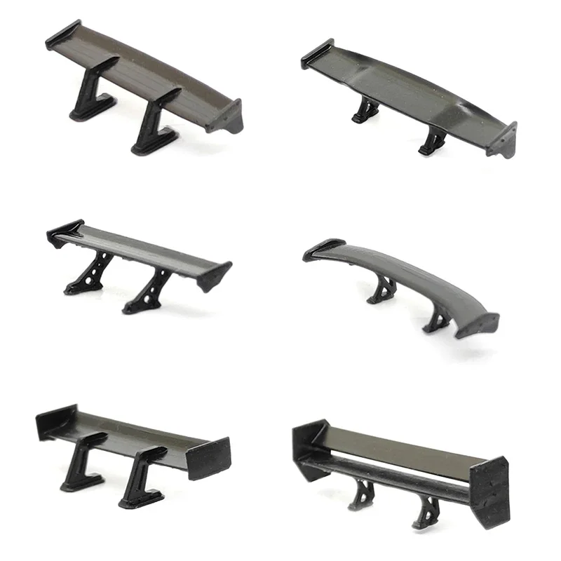 1pc 1:64 Car Model Tail Car Rear Spoiler Mini Wing Small Model Decoration Auto Accessories For Model Car Racing Vehicle Toy 2