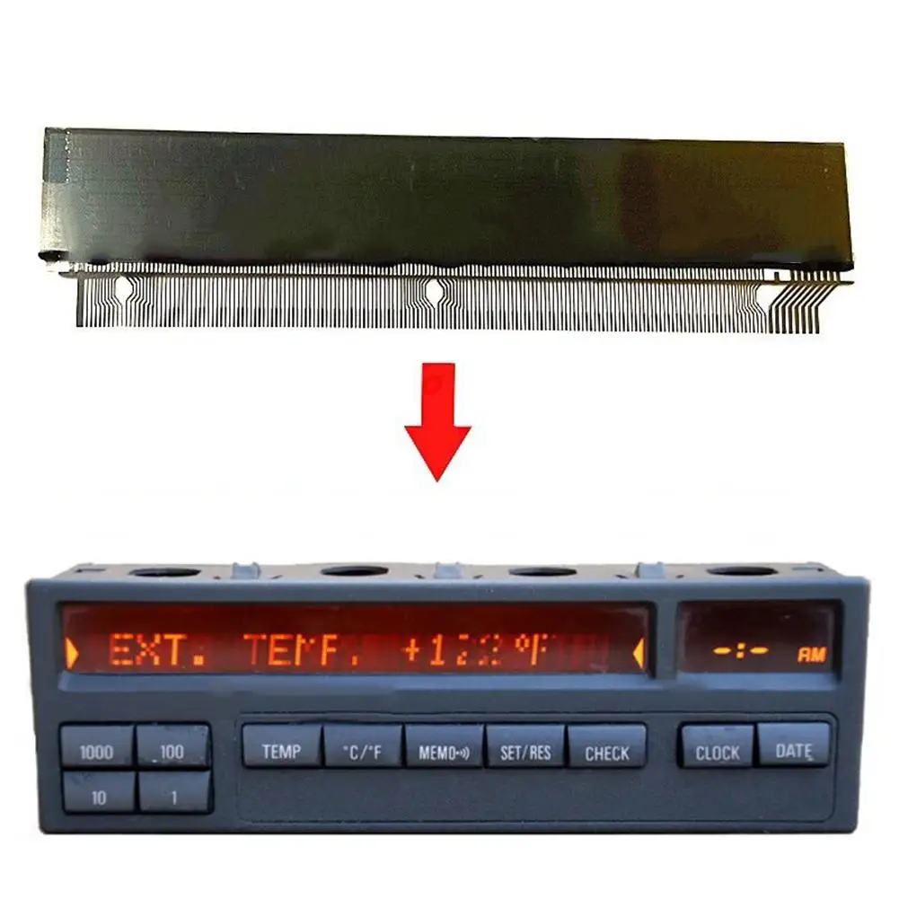 Computer OBC LCD 11 Key BORG Board For BMW E36 318, 325, 328, M3 1992-1999 #62138357666,62136913865