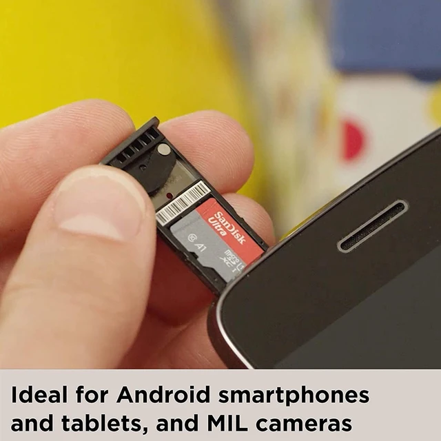 Cartão de Memória SanDisk Ultra microSDXC: Velocidade, Capacidade e Confiabilidade Excepcionais